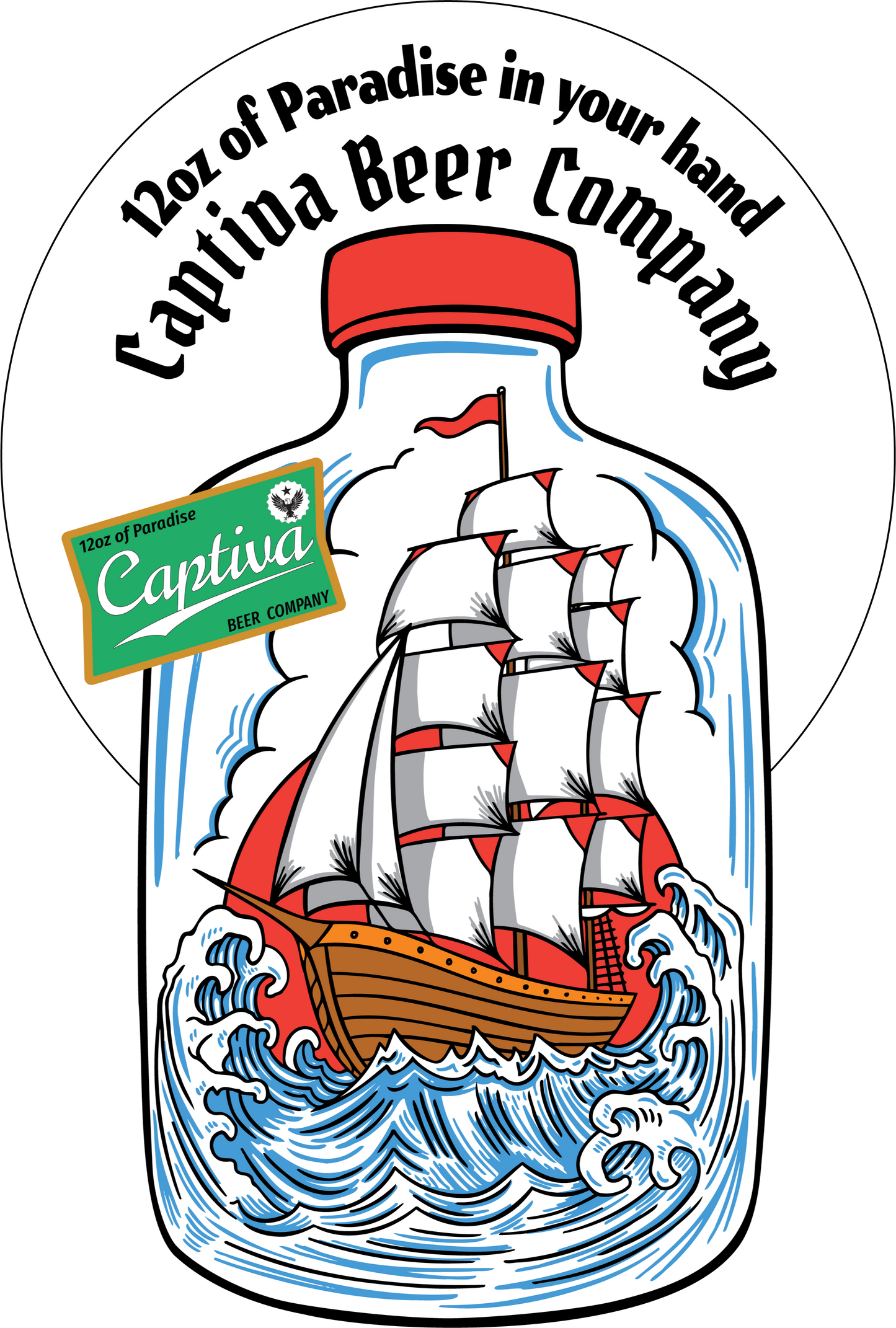 Sea Breeze Blue Fishing Shirt