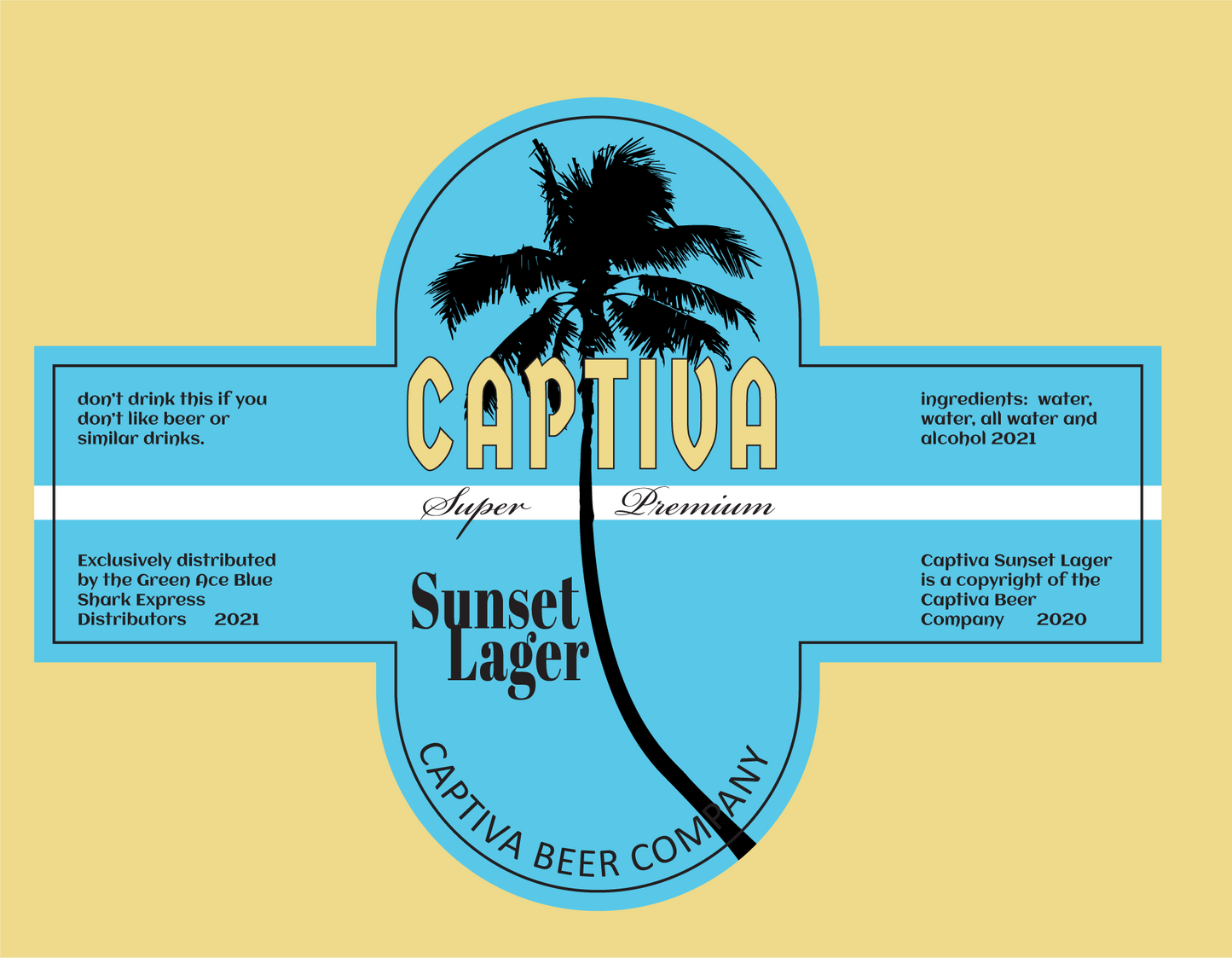 Sunset Lager Six Pack